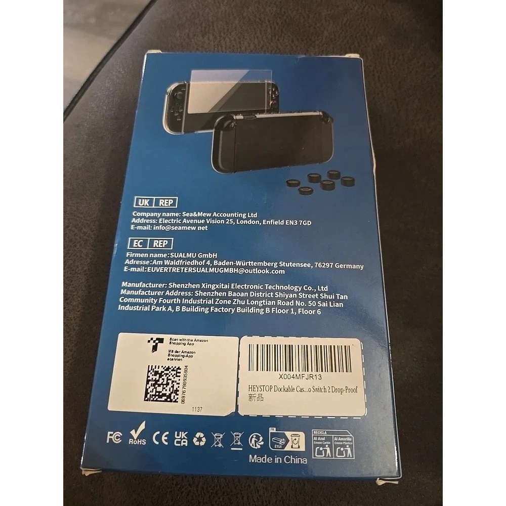 HEYSTOP SEPARATE  TPU  CASE  FOR.‎  THE SWITCH 2